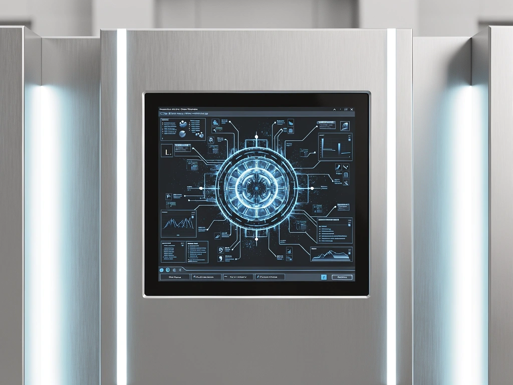 Server infrastructure components undergoing diagnostic check